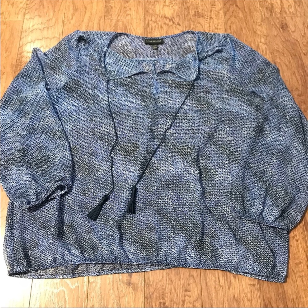 👰🏻WEDDING SALE💍 Lane Bryant Sheer Blouse